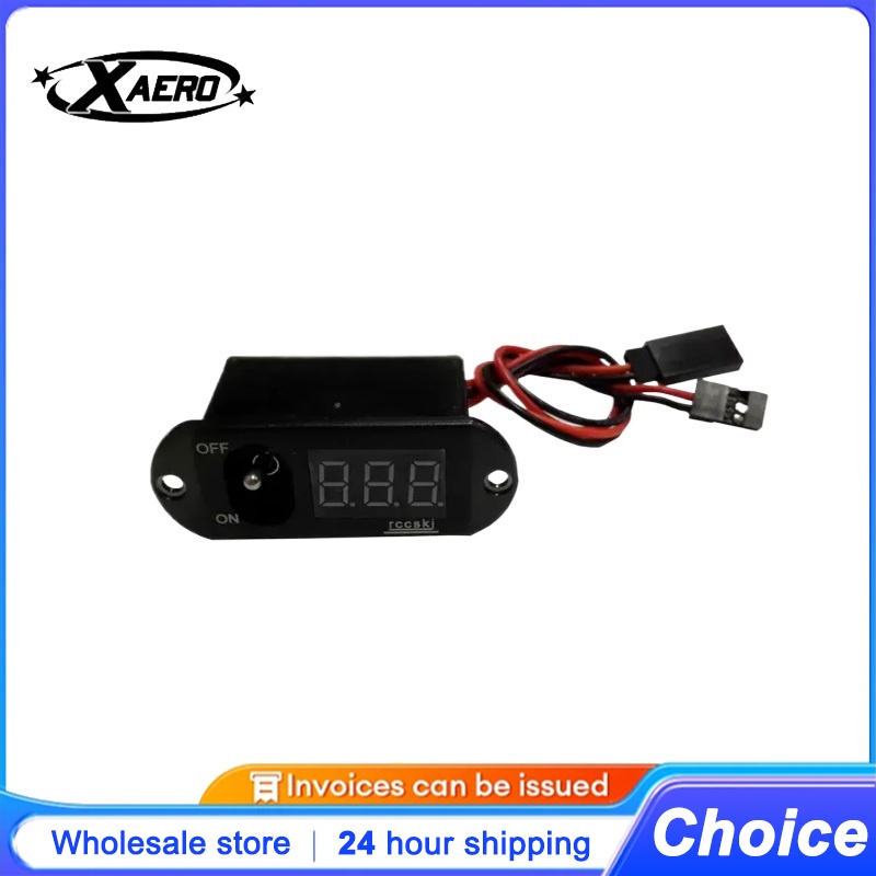 Drone Battery Voltage Checker - Xaero Hoge Stroom Stroomschakelaar met Spanningsmeter