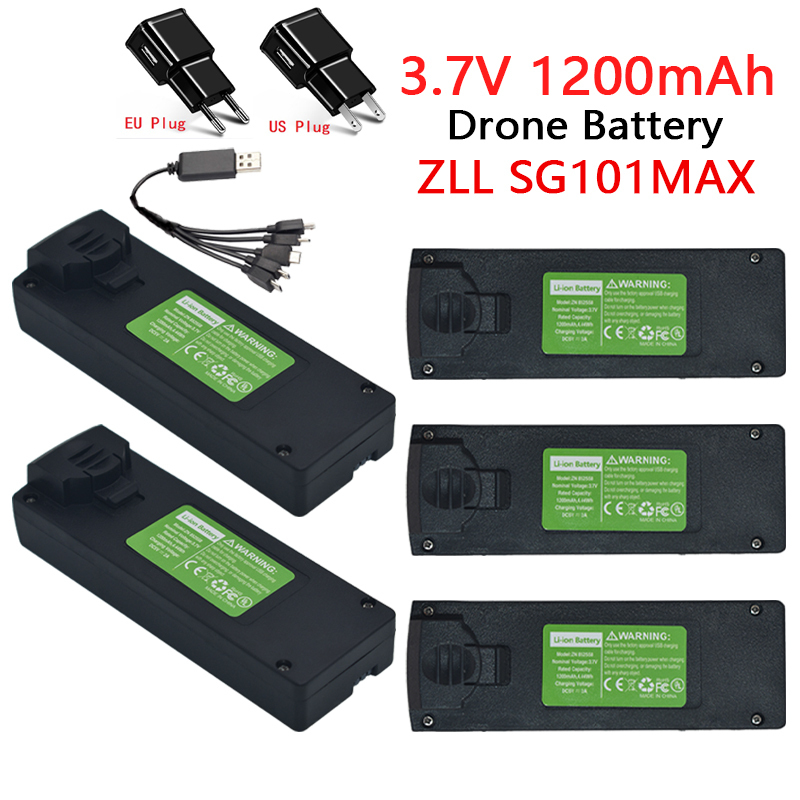 Drone Battery Balance Charger - Uitgerust met opladeraccessoires, batterij 3.7V 1200mAh