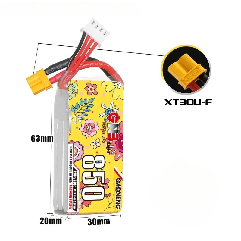 1pcs nieuwe GNB LiHV 3S 11.4V  - Drone Battery 3S recensie en prijs