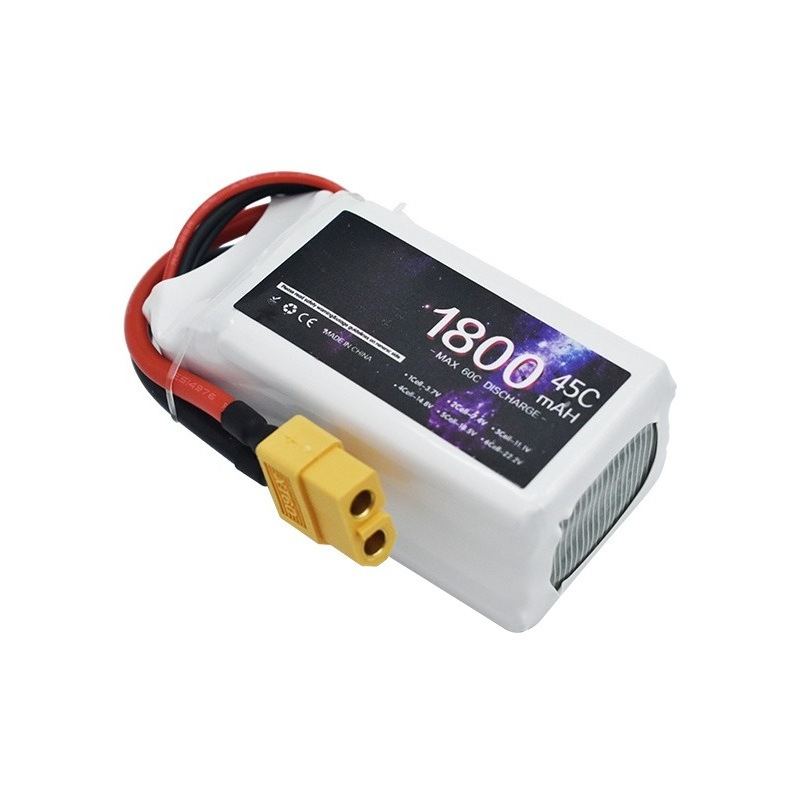 1800mAh 3S 11.1V 45C LiPo Batt - Drone Battery 3S recensie en prijs