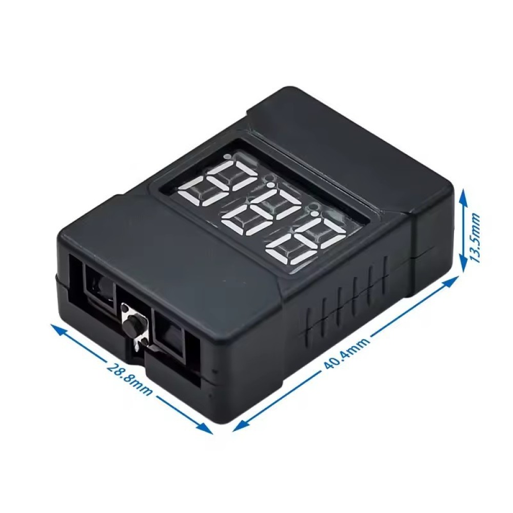 Batterijtester met laagspannin - Drone Battery Voltage Checker recensie en prijs