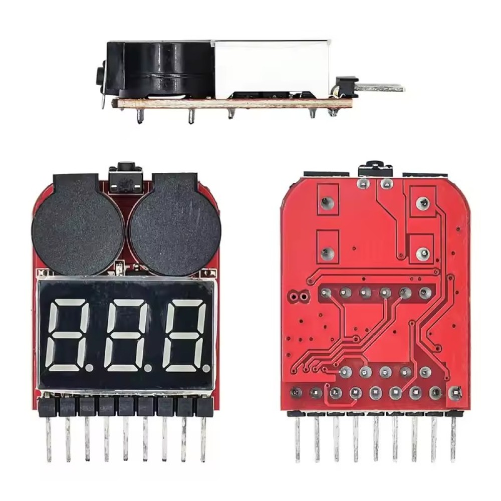 Batterijtester met laagspannin - Drone Battery Voltage Checker recensie en prijs