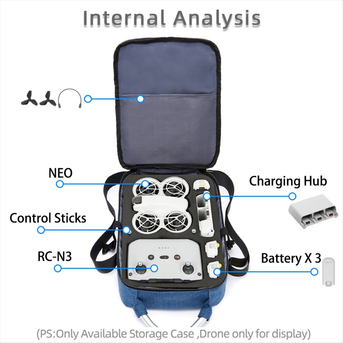 (A26M) Draagtas Enkelvoudige s - Drone Battery Bag recensie en prijs