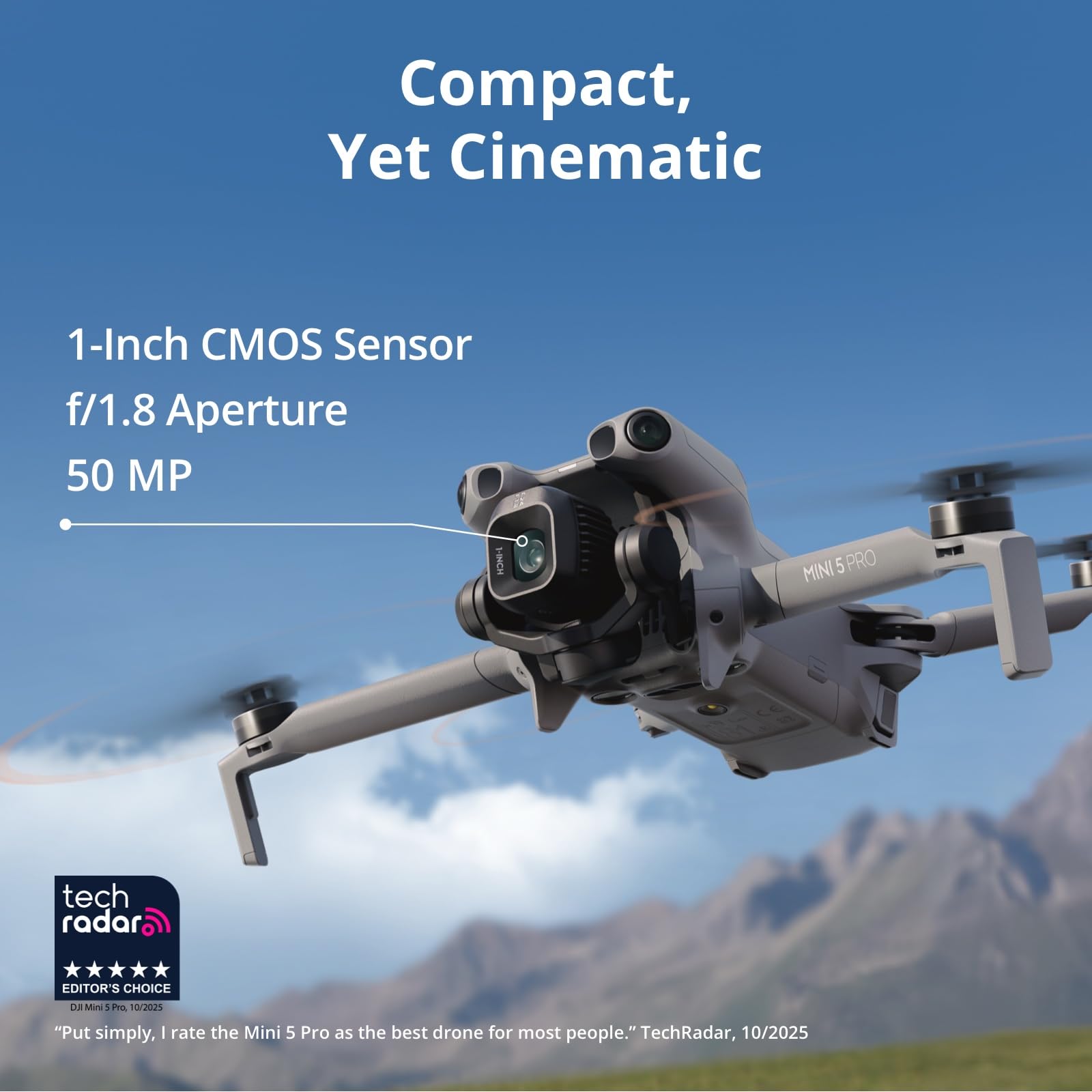 DJI Mini 5 Pro Fly More Combo  - Drone Battery Smart recensie en prijs